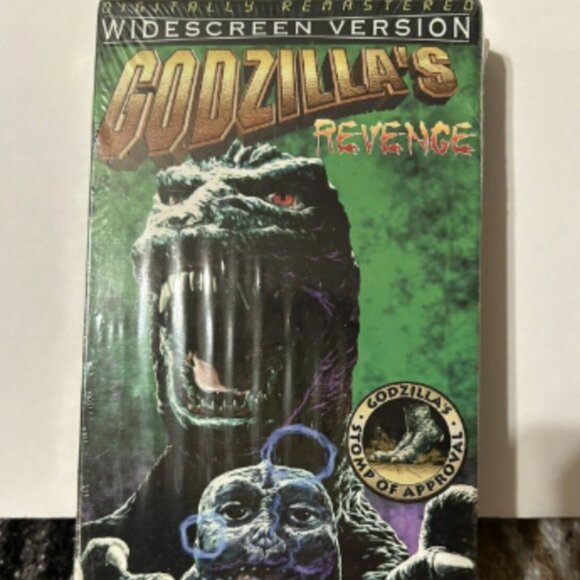 NEW - Godzilla's Revenge (VHS) Sealed WIDESCREEN - Picture 1 of 6